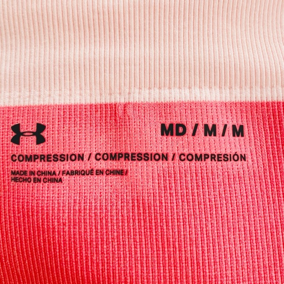 NWT: UNDER ARMOUR | Pink Padded Support Bras Size Medium - Picture 9 of 9